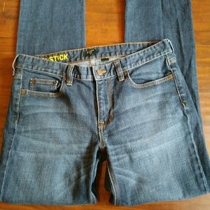 J Crew Matchstick Slim Straight Jeans Size 31 R
